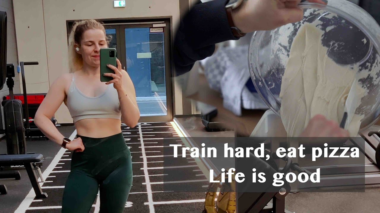 Train hard, eat pizzaLife is good
