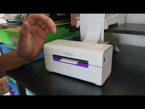 Rollo Wireless Shipping Label Printer - Wi-Fi Thermal Label Printer for Shipping Packages (Review)