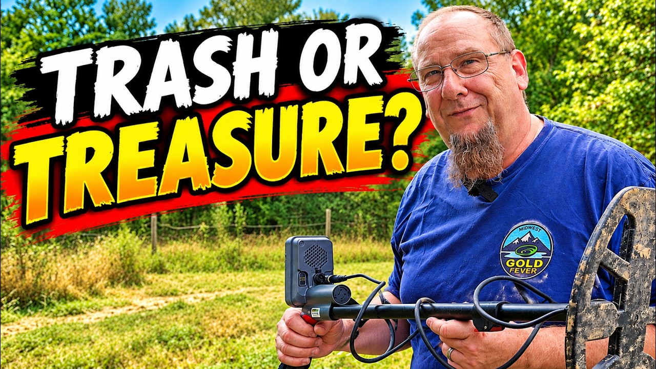 I Spent the Day Metal Detecting our 1960s Goat Farm - Here's What I Found