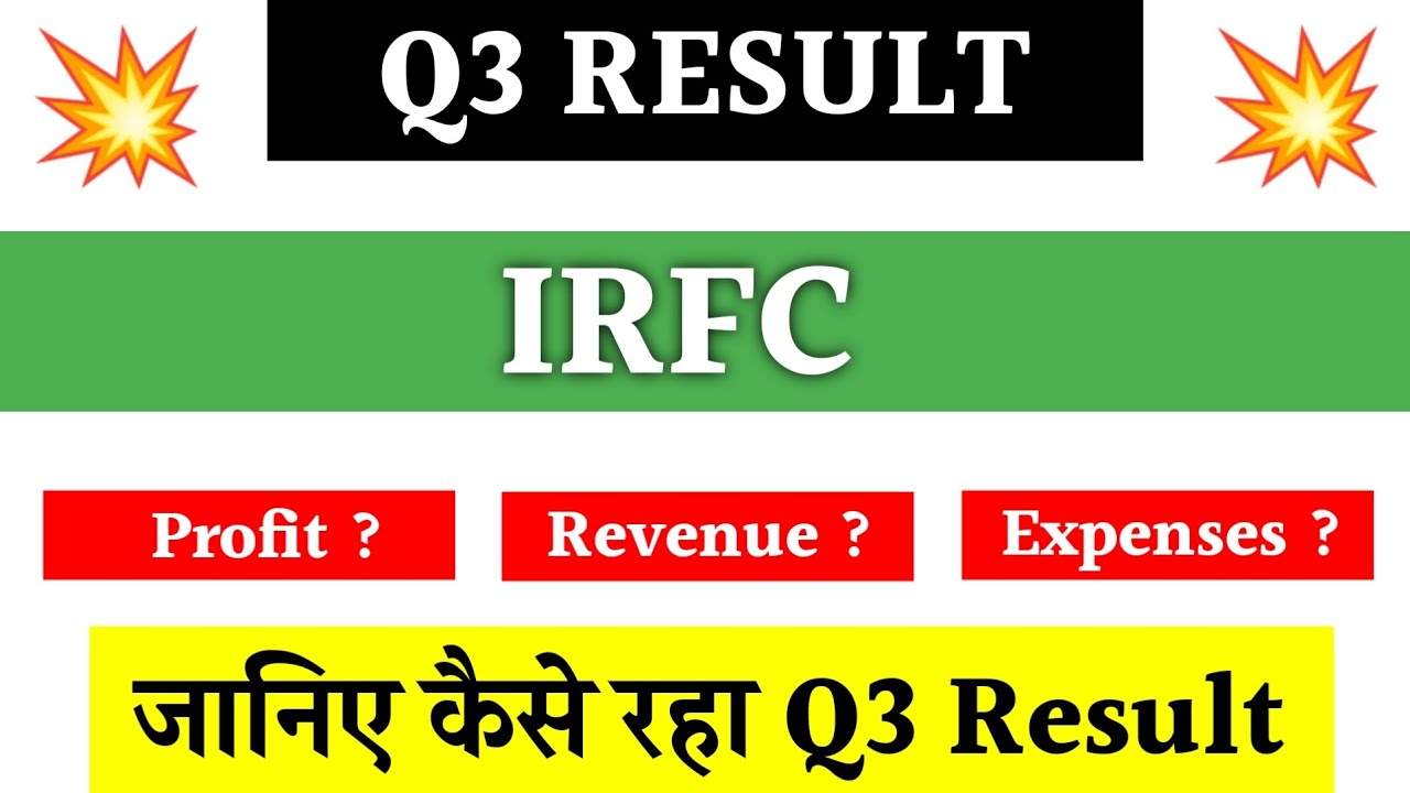 IRFC Q3 Results 2025 | IRFC share news | IRFC share latest news