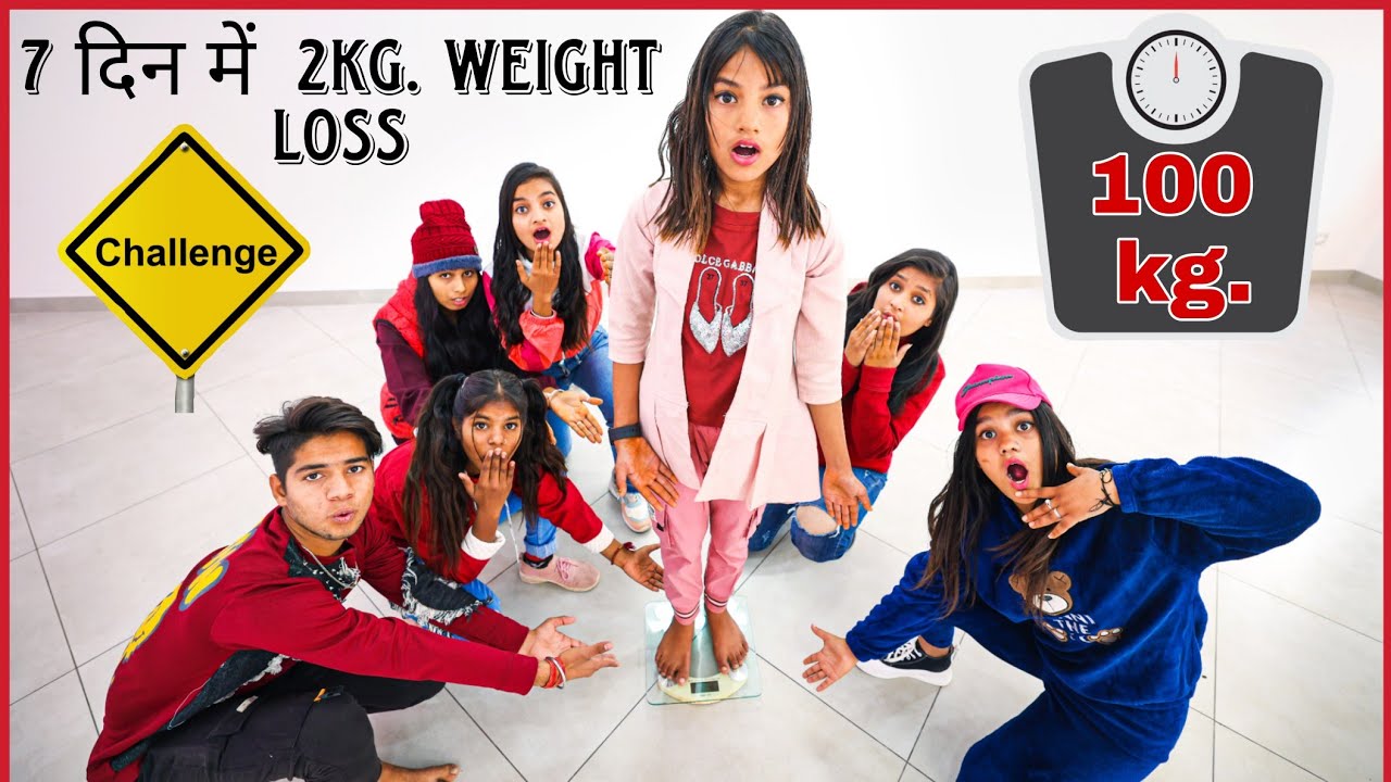 7days 2kg.🤯Weight Lose/Gain Challenge 😱Mk studio vlog - YouTube