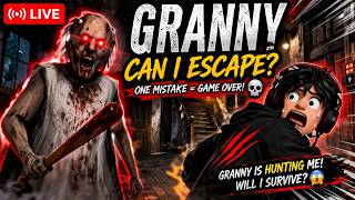 playing granny horror game | granny  grandfa both so horror#shorts #granny #live