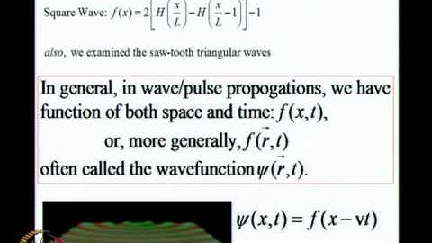 Mod-02 Lec-10 Oscillators, Resonances, Waves(iv)
