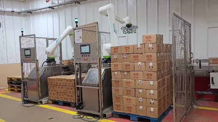 Assatec CRX30ia COBOT Palletizing