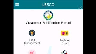lesco bill check krain mobile app py screenshot 1