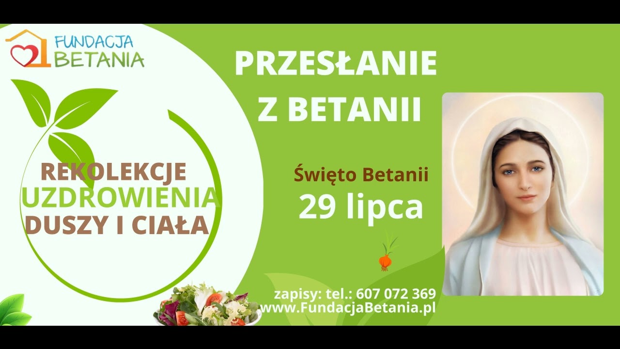 PRZESŁANIE Z BETANII