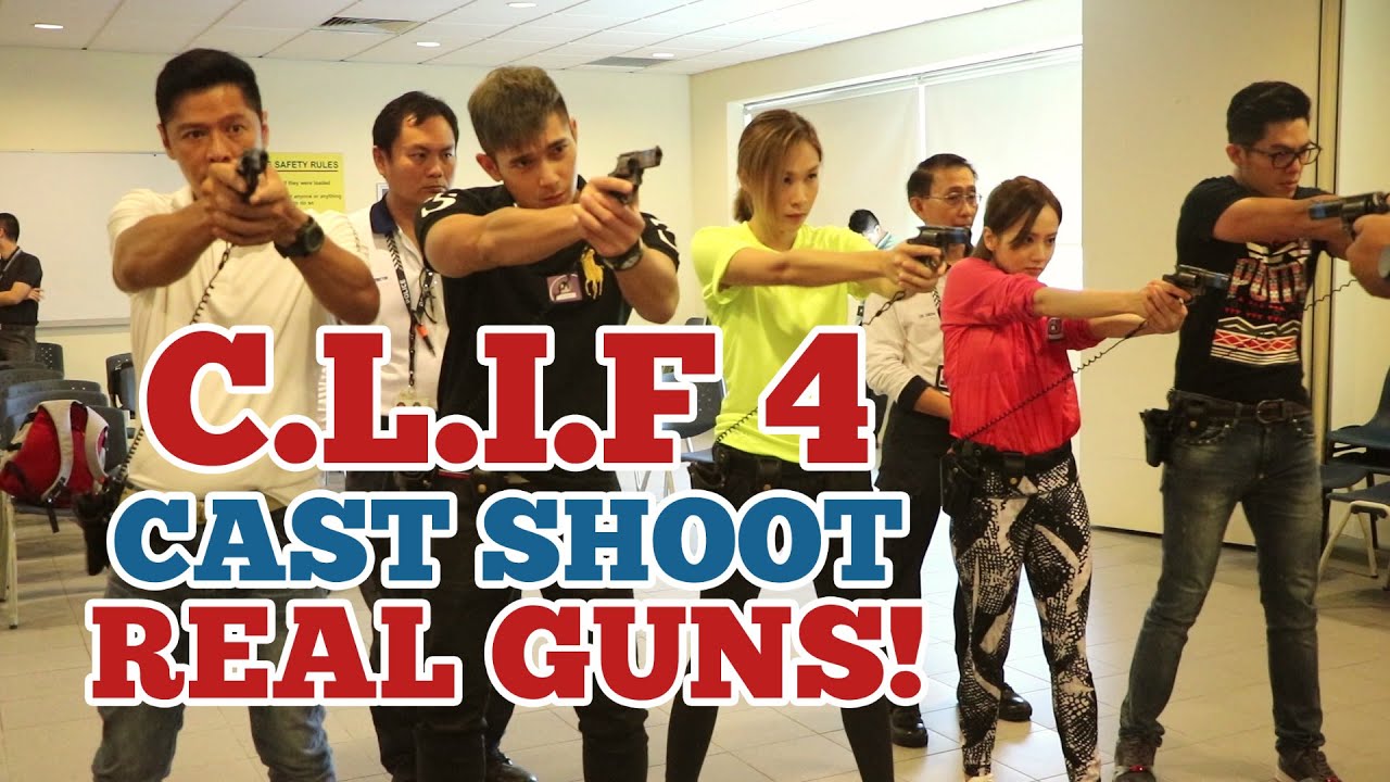 Shooting with Real Guns ft. Elvin, Ya Hui, Nan Xing, and more!