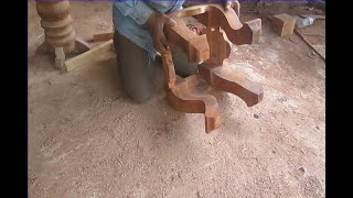 របៀបធ្វើតុអង្គុយ / How to make a table