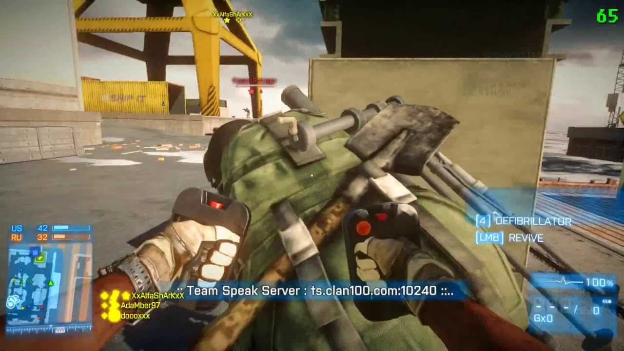 BF3 - Defibrillator montage