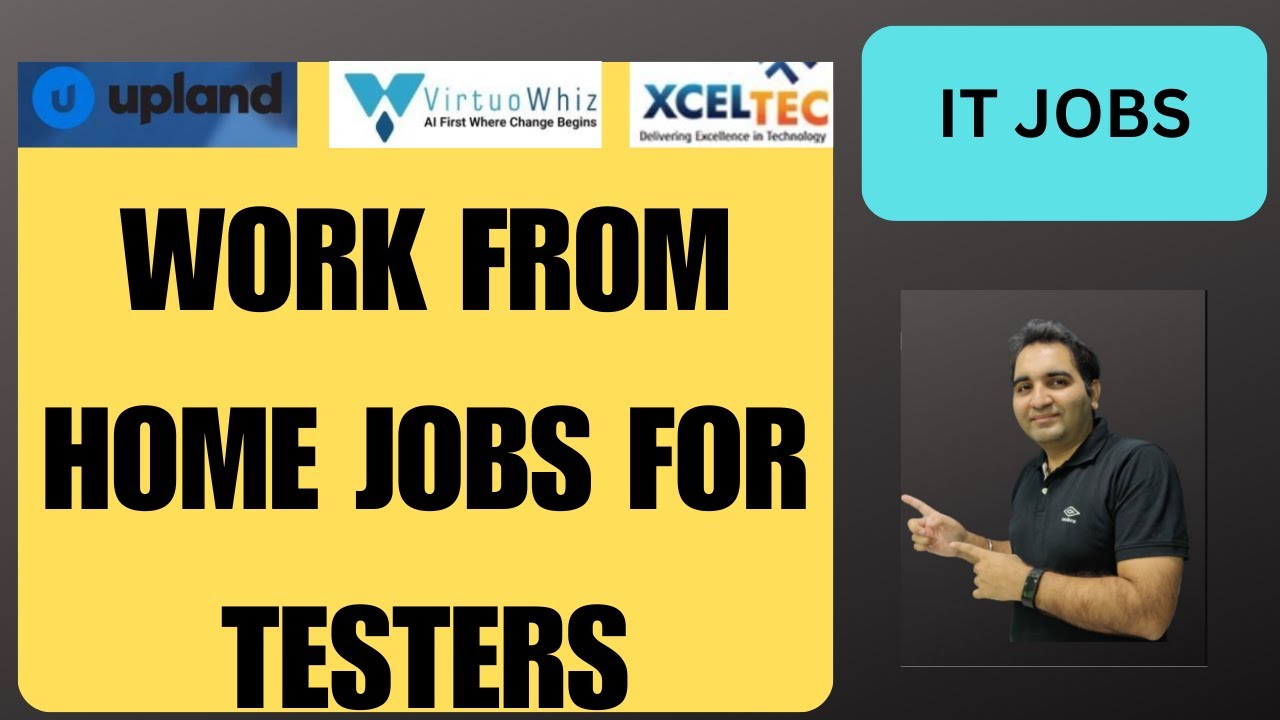 WFH Testing Jobs | Manual Testing| QA Jobs| Rd Automation Learning