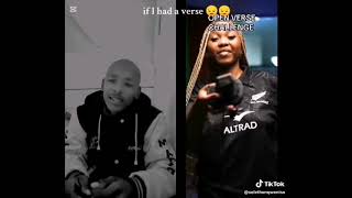 The best verse challenge. ❤️🎧🥺👌🏿