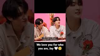 We love you for who you are, Jay 🤍 #enhypen #JAY #ENHYPEN_JAY