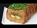 МЯСНОЙ РУЛЕТ С ГРИБАМИ |  ПОТРЯСАЮЩЕ ВКУСНЫЙ!