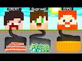 HAZİNEYE İLK GİDEN KAZANIR - Minecraft