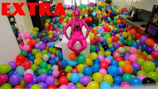 Extra Footage - Epic Balloons Surprise PRANK