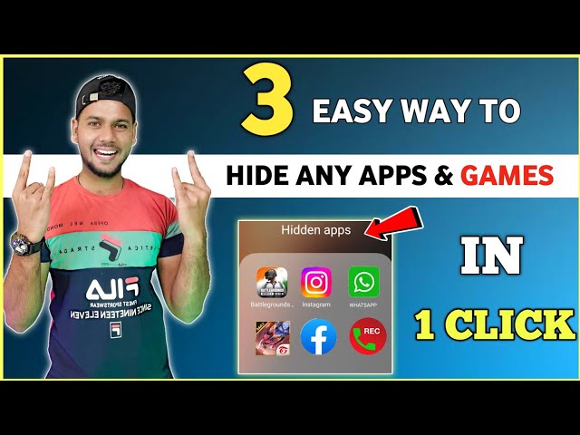 SECRET TRICK How to Hide Apps and Games in Android