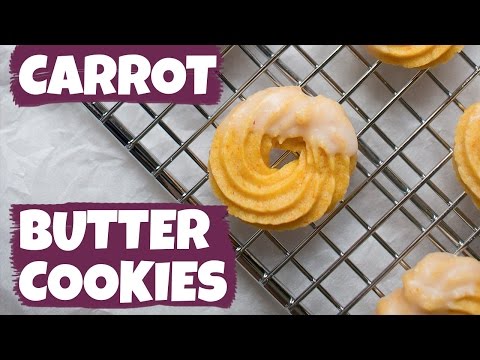 Carrot Butter Cookies | Cravings Journal
