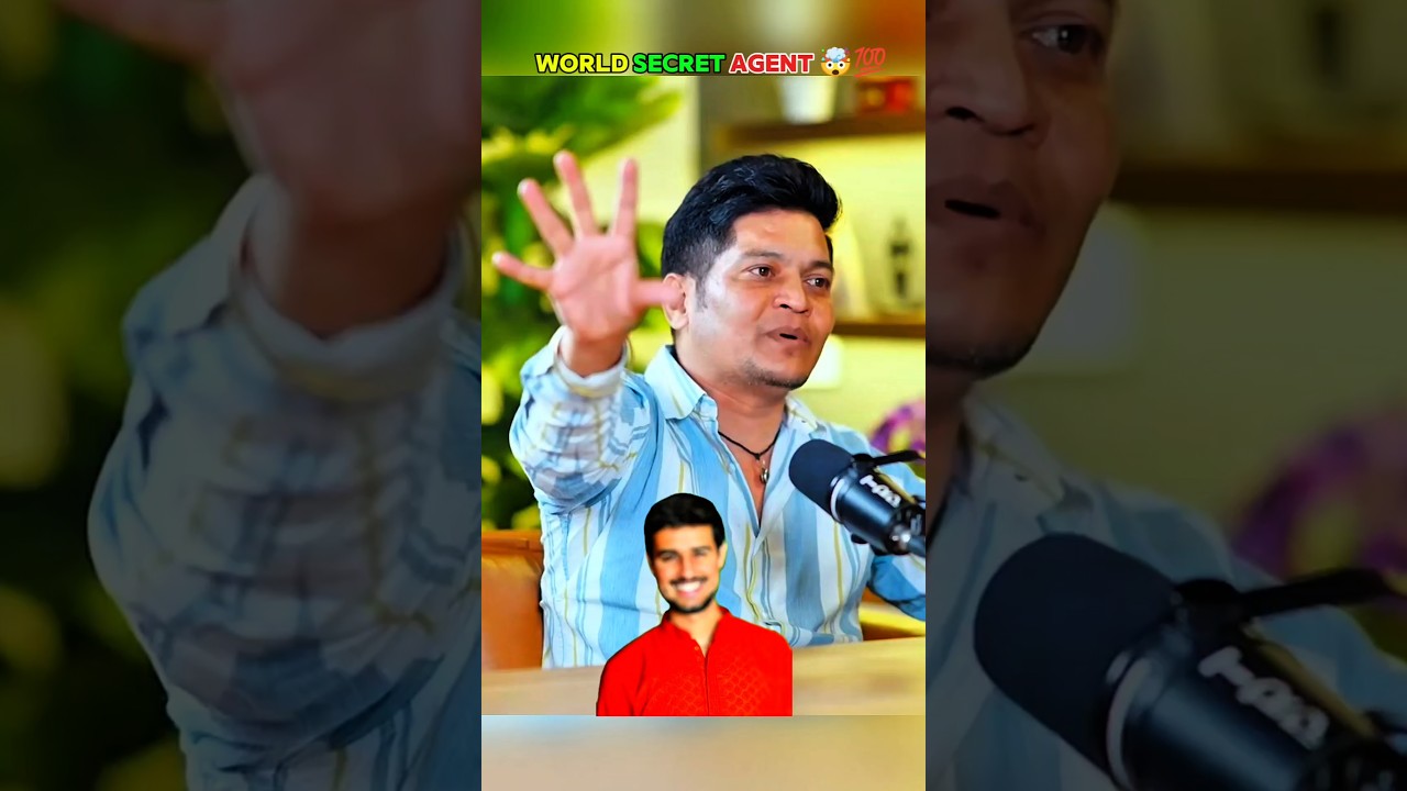 Lucky Bish On Dhruv Rathee Videos #shortsfeed #podcast