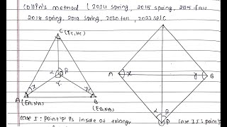 Survey-2 | Method of resection | Collin's Method |VVI for Final Exam|Bachelor of Civil Engineering|