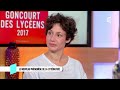 Alice Zeniter, le nouveau phénomène de la littérature - C l’hebdo - 18/11/2017