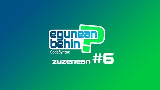 Egunean Behin Zuzenean - #06 Igandea