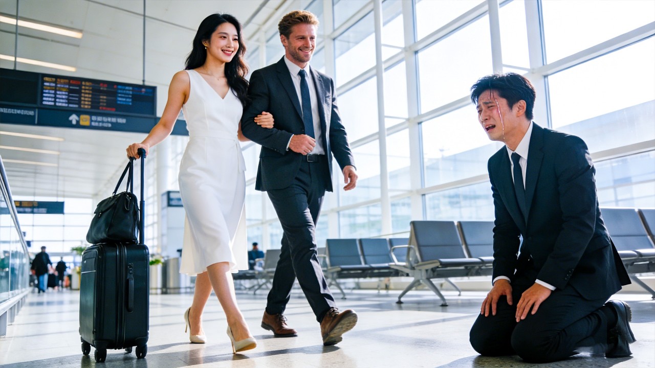 出軌丈夫重逢前妻，哪料她已嫁給外國富商準備出國，他後悔也晚了！