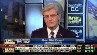 Mississippi Gov. Phil Bryant on FOX Business' Money