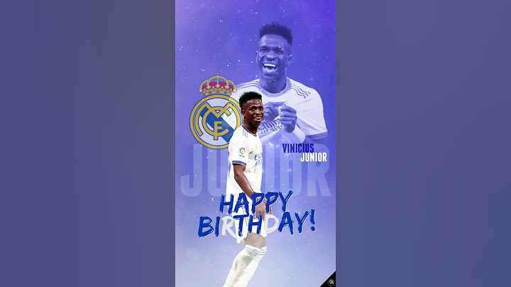 Happy birthday Vini