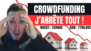 Pourquoi je n' INVESTIRAI PLUS en CROWDFUNDING IMMOBILIER ?