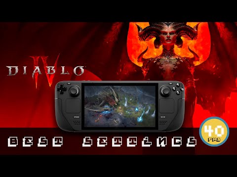Diablo 4 on Steam Deck - Diablo 4 LOOKS MIND-BLOWING WITH THESE SETTINGS!! The Visuals are INSANE!!
