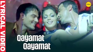 Qayamat Qayamat | Lyrical Version | Sonu Nigam &amp; Hema Sardesai |Dance Song