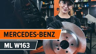 Ako vymeniť Drżiak Brzdového Strmeňa MERCEDES-BENZ M-CLASS (W163) - online zadarmo video