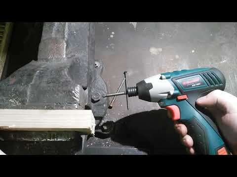 работа HAMMER аккумуляторного 12в шуруповерта и гайковерта