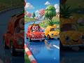 Who Will Win the Crazy Car Race 🏎️ | Funny 3D Animation | Baby Toolss #shortsfeed #viralshorts #kids