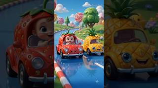 Who Will Win the Crazy Car Race 🏎️ | Funny 3D Animation | Baby Toolss #shortsfeed #viralshorts #kids