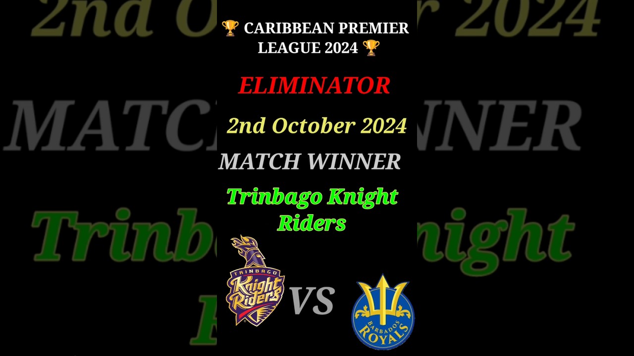 TKR vs BR Eliminator Match 2nd Oct 2024 | 