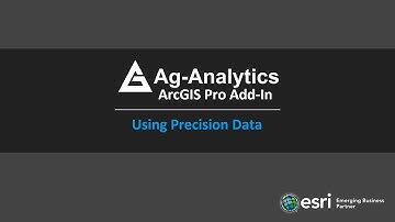 Ag-Analytics Add-In - Using Precision Ag Data