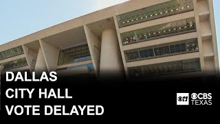 Dallas council relocation vote on city hall delayed after judge grants temporary restraining order