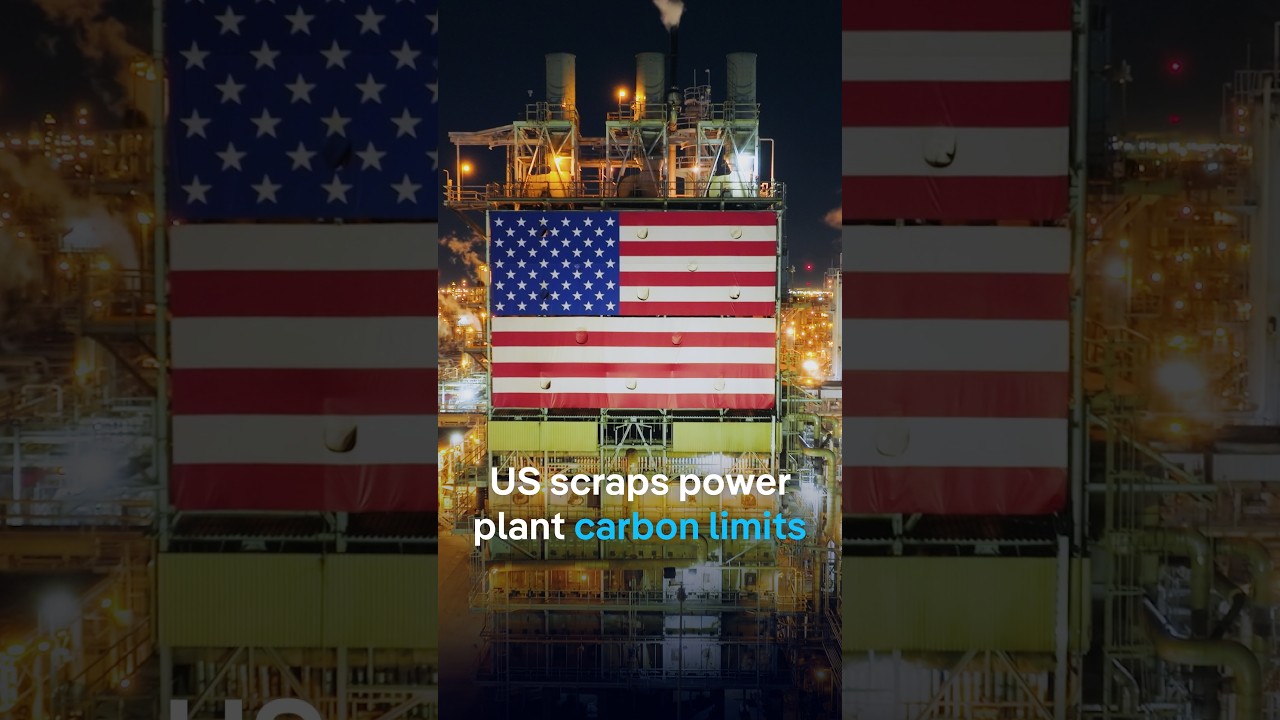 US cancels power plant carbon limits | DW News