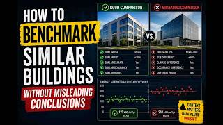 How to benchmark similar buildings without misleading conclusions