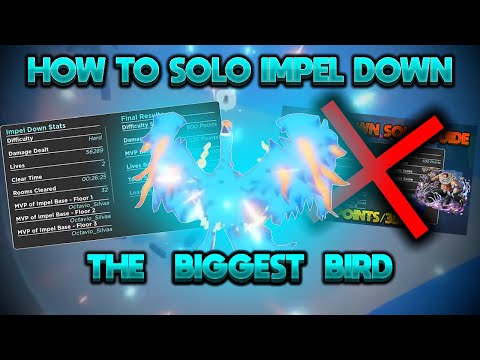 [GPO] How to Solo Impel Down Raid HARD+ (TORI METHOD)