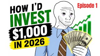 How I’d Invest $1,000 in 2026 (If I Had to Start Over)