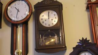 Antique Junghans Bim-Bam Wall Clock