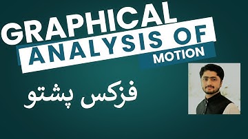 Class 9 - Physics - Chapter 2 - Unit 2 - 2.4 Graphical Analysis of motion – Pashto KPK textbook