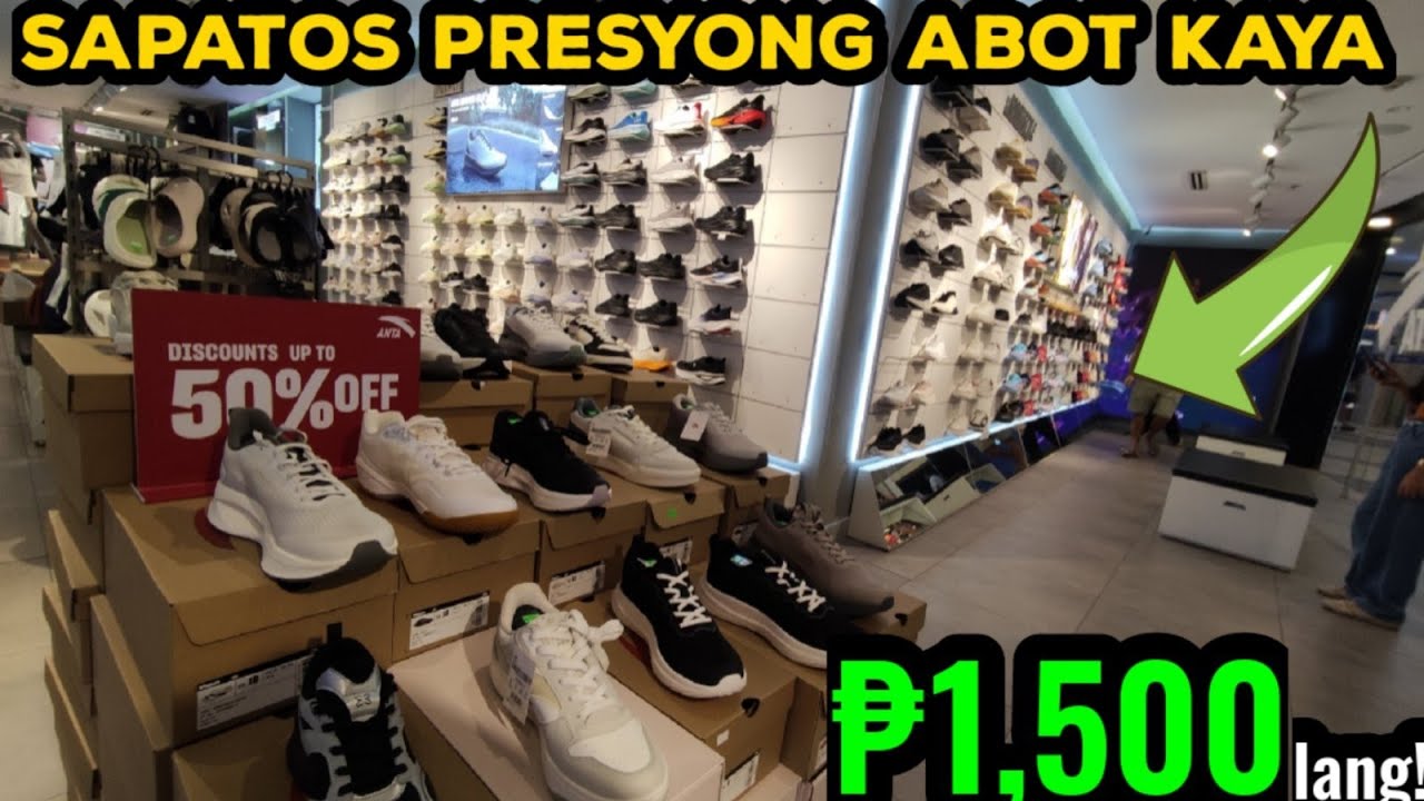 SAPATOS Presyong Abot kaya SALE up to 50% Off! ₱1,500 nalang!