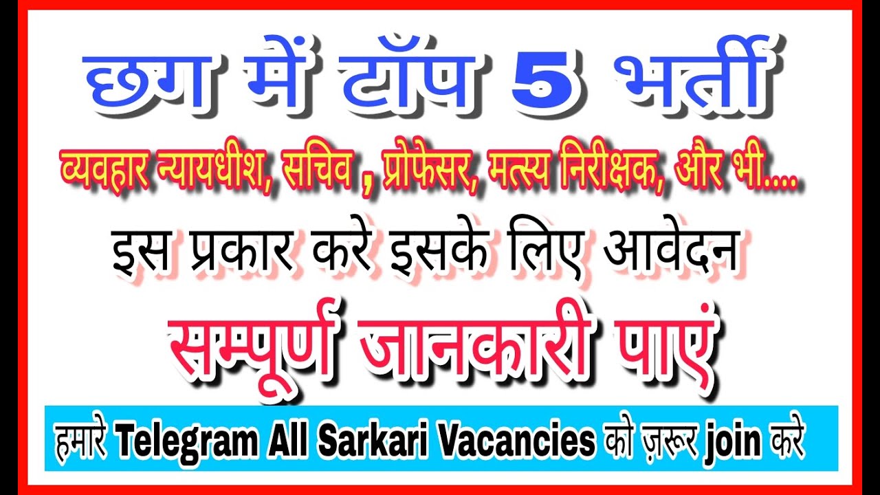 5 Cg Job Vacancy 2022 Cg New 5-cg-job-vacancy-2022-cg-new