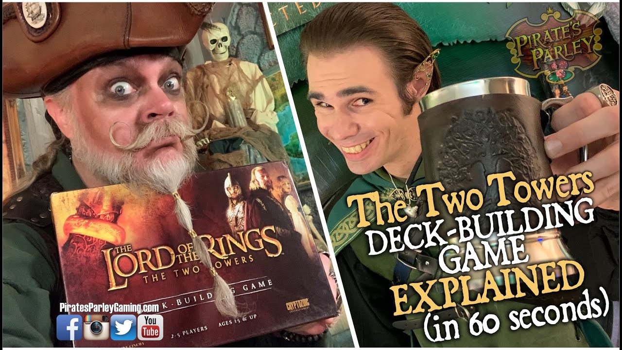 LOTR: The Two Towers Deck-building game explained (in 60 seconds)