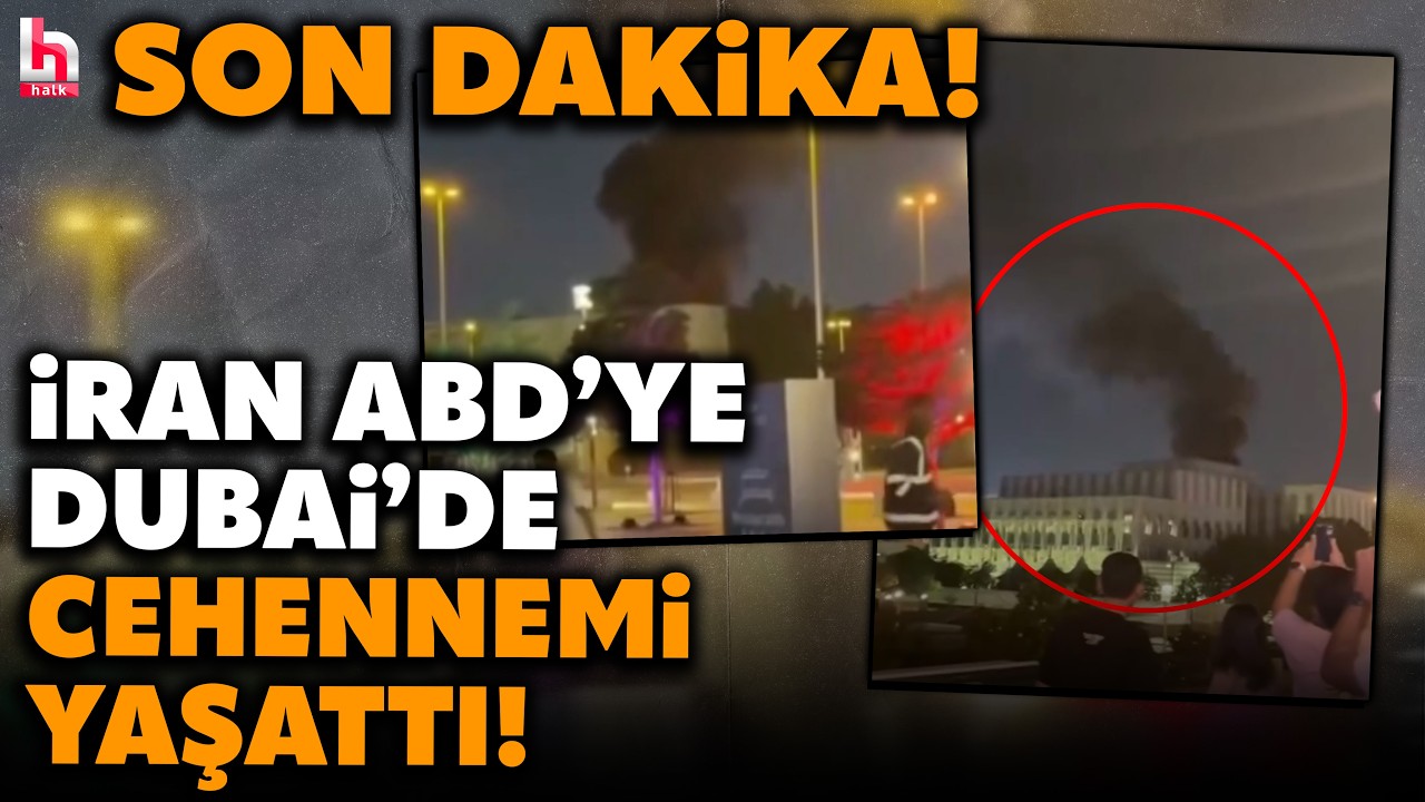 İRAN'DAN PEŞ PEŞE SALDIRI! Roketler ABD konsolosluğunun yakınına düştü! Dubai alevler altında!