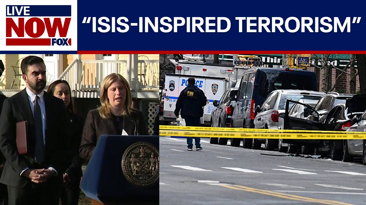 NYC officials address IEDs found outside Gracie Mansion