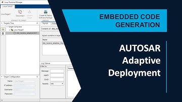 How to Migrate DDS Blockset Model to AUTOSAR Adaptive and Deploy on Linux Target
